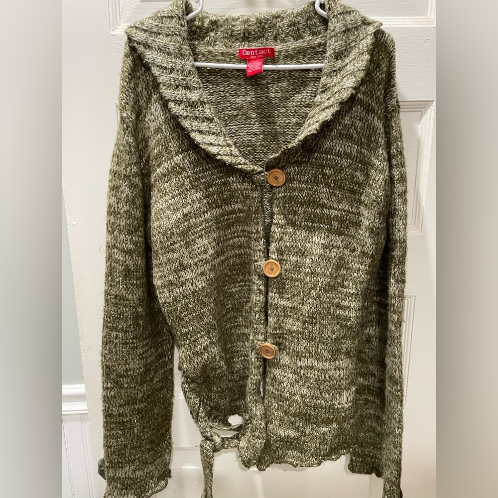Contact New York Sweater Cardigan, size XL